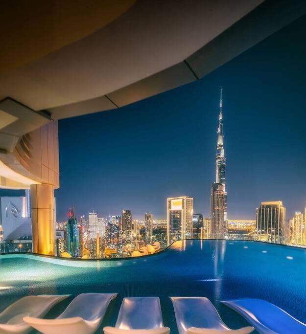 Apartment Luxury2br Highest Infinity Pool Burj View Business Bay